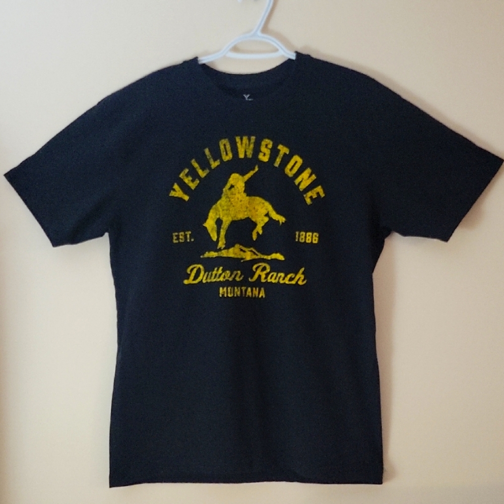 Yellowstone Dutton Ranch Black T-Shirt